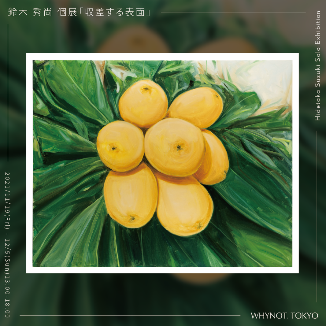 鈴木秀尚 個展「収差する表面」