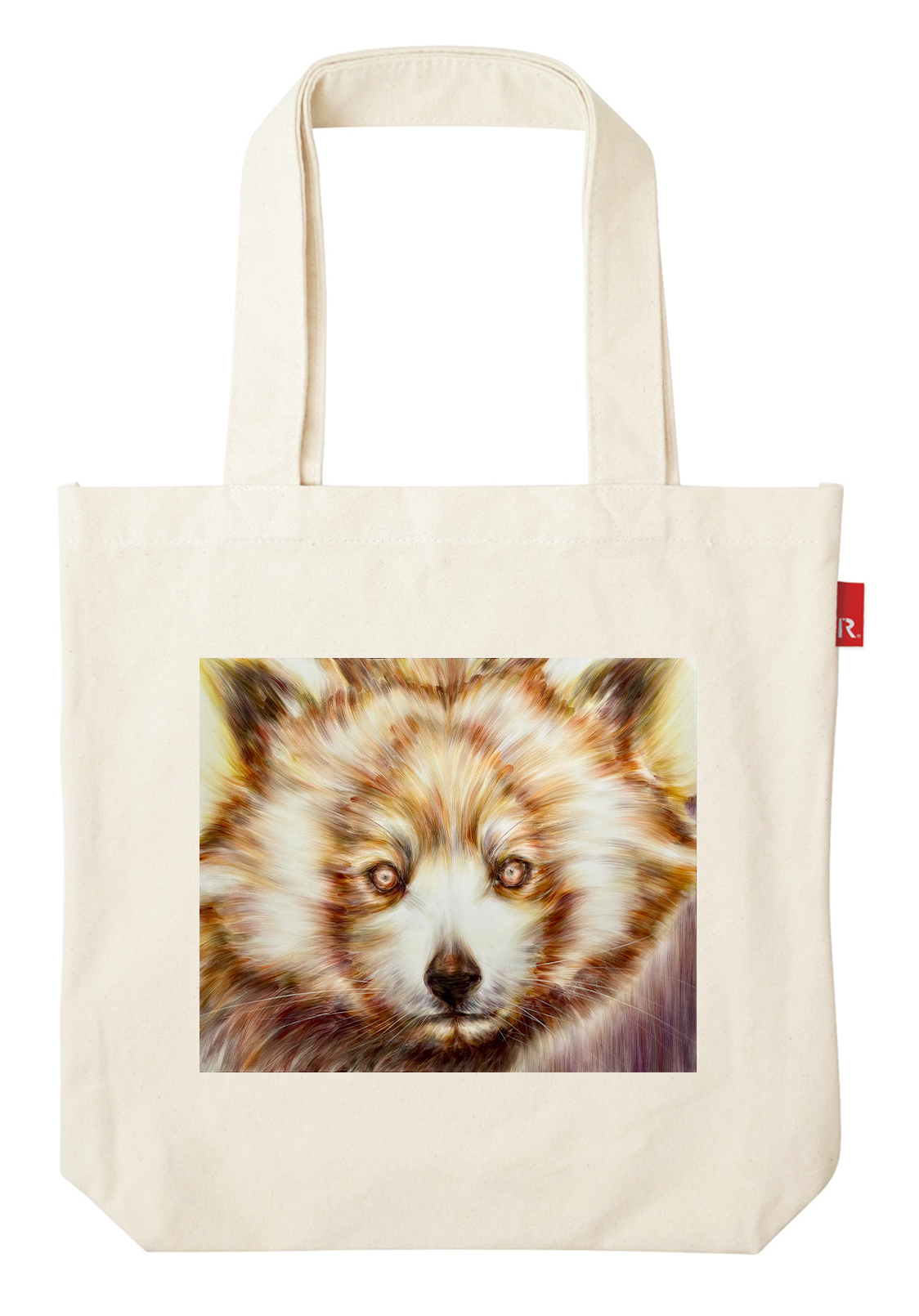 キャプショントートバッグ「山脇紘資 - Red Panda」