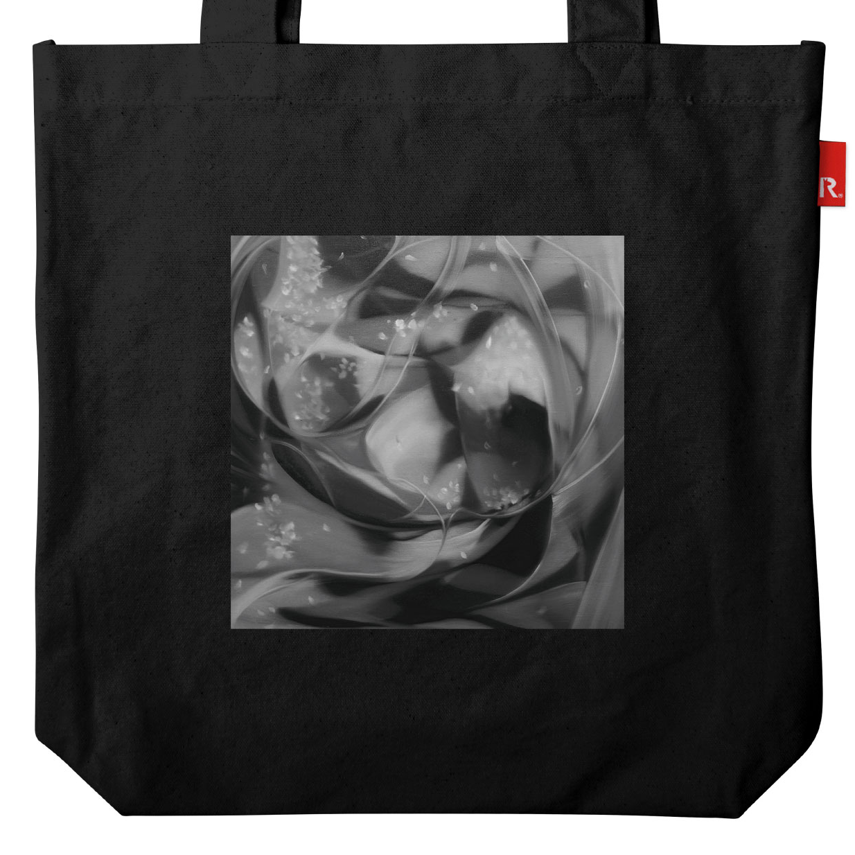 トートバッグ「高屋永遠 - 桜時 2023」（ブラック）